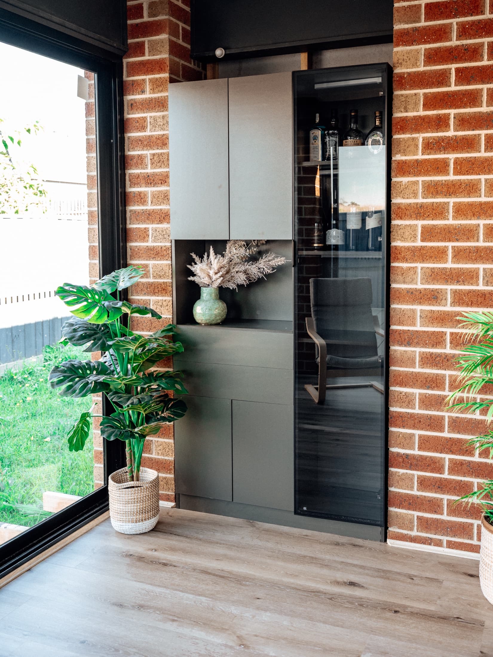 Finished indoor living space opening towards an outdoor deck in Cranbourne