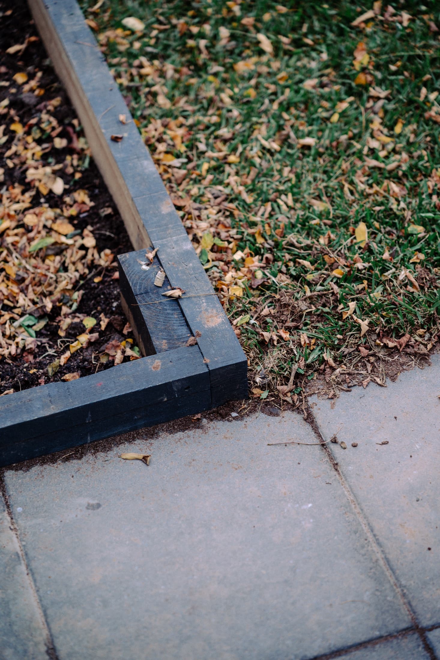 Finished garden bed and outdoor surface in a Narre Warren backyard renovation